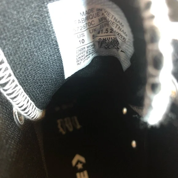 Converse Chuck Taylor All Star High Surface Fusion Lugged Boots White Size 10 - Picture 7 of 12